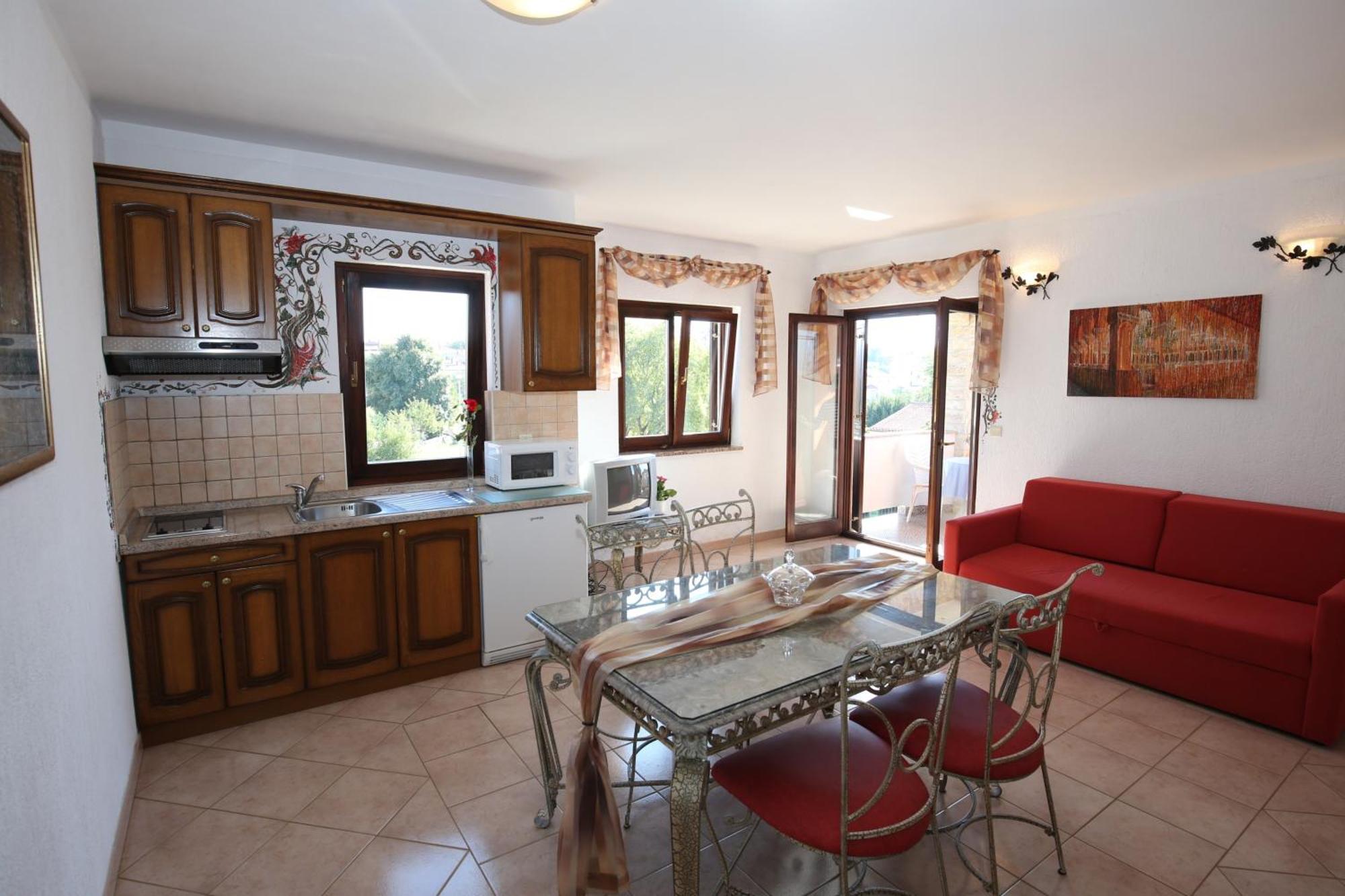 Villa Linet Funtana Bagian luar foto